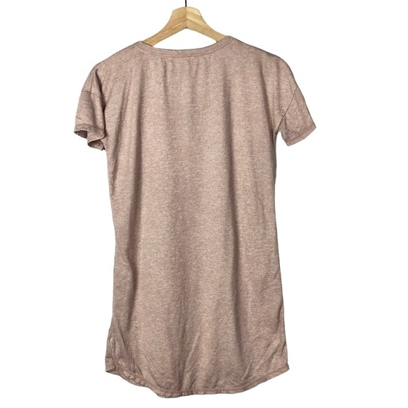 Danskin Light Pink Stay Happy Short Sleeve T-Shirt S - Picture 2 of 4